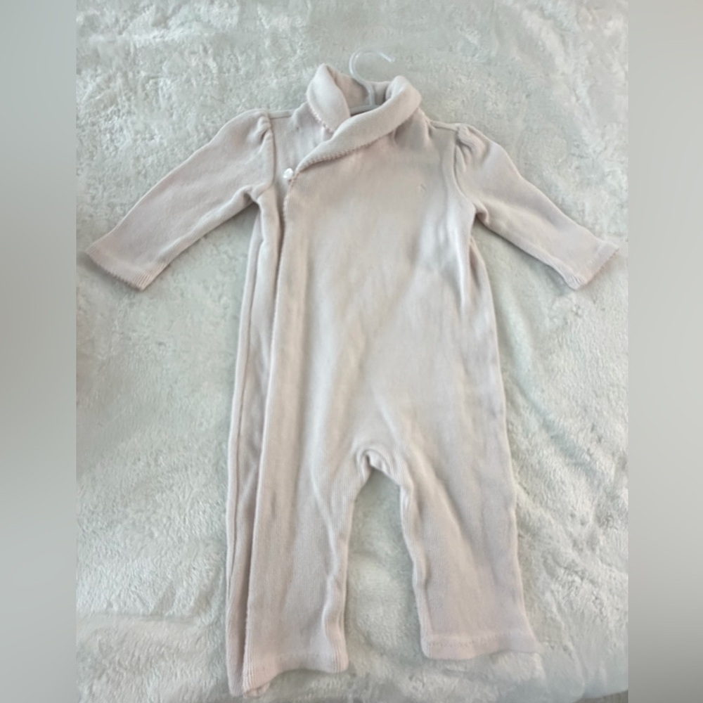 Ralph Lauren Soft Cream Kids Footie